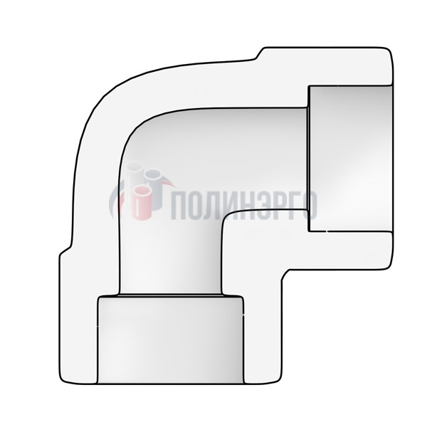  Отвод 90° 1 1/4" SCH 10 (42,2х2,77) (R=5D) BW ASME B16.9 - фото 2