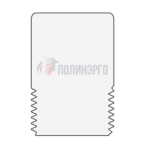  Пробка круглая 1 1/2" NPT-M ASME B16.11 - фото 2