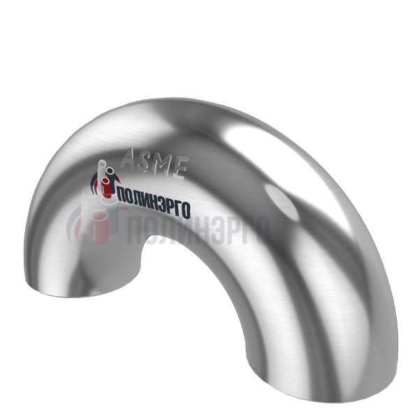 Каталог Отвод нержавеющий 180° 18" SCH 10S (457,2х4,78) SR (R=1D) BW ASME B16.9